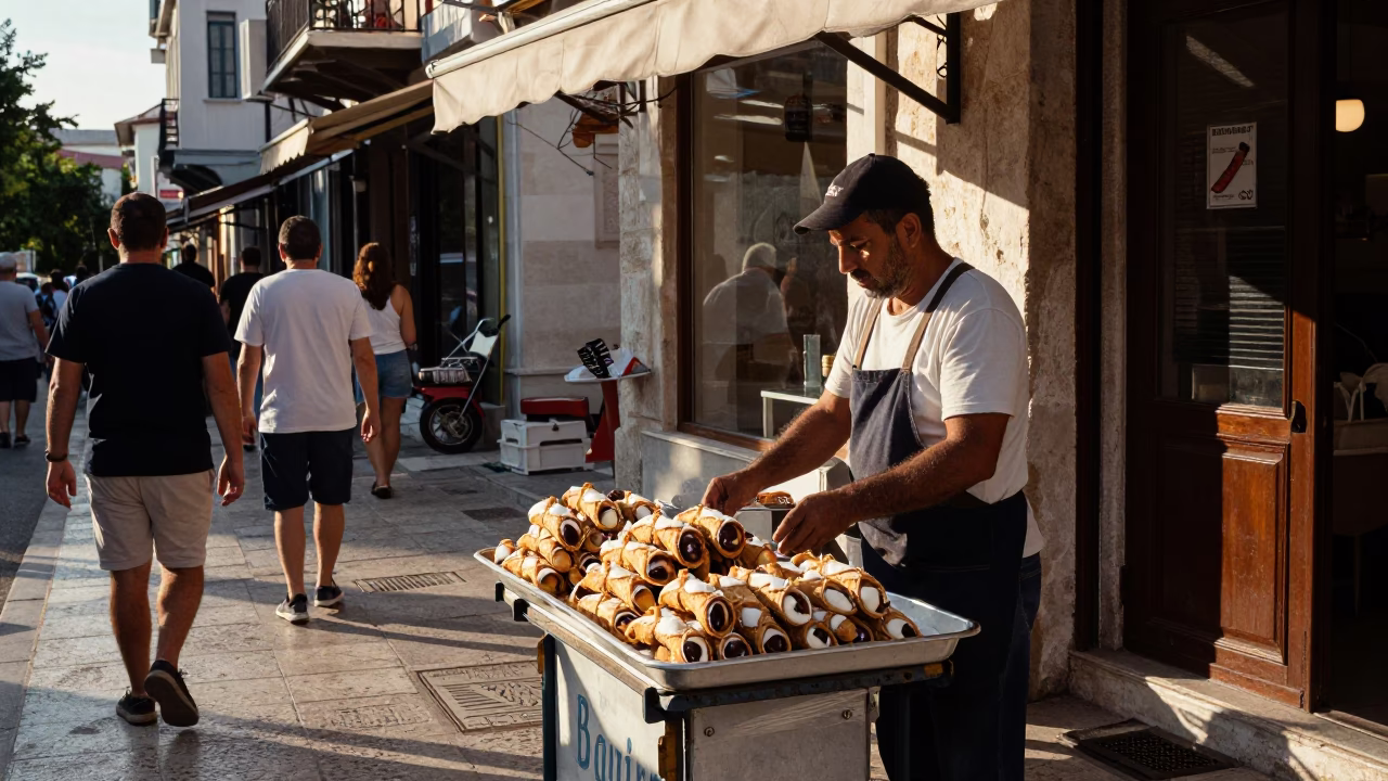 Athens Late Morning at The Late Morning Light in in Athens, Greece