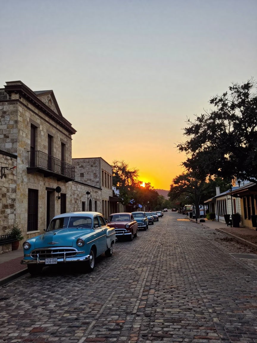 Austin Historic Architecture And Street Life in in Austin, Texas, United States