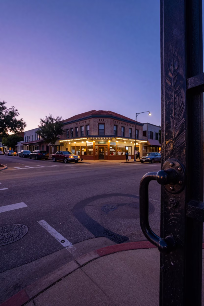 Austin Indigo Twilight at Indigo Twilight After Sunset in in Austin, Texas, United States