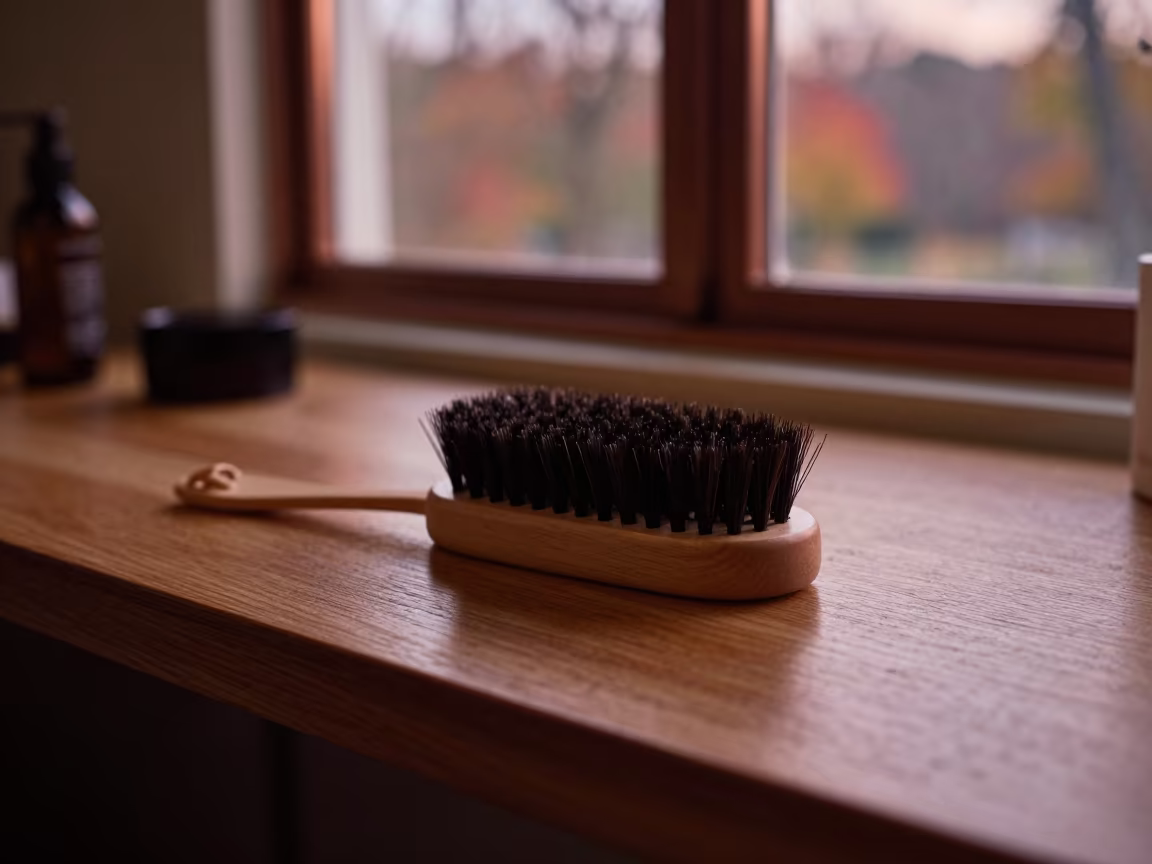Autumn Barber Brush in Atlanta Treatment Room in inside a skincare treatment room in Atlanta