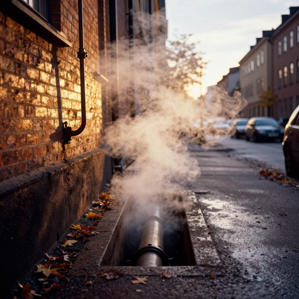 Autumn Evening in Stockholm at Honeyed Evening Light in in Stockholm, Sweden