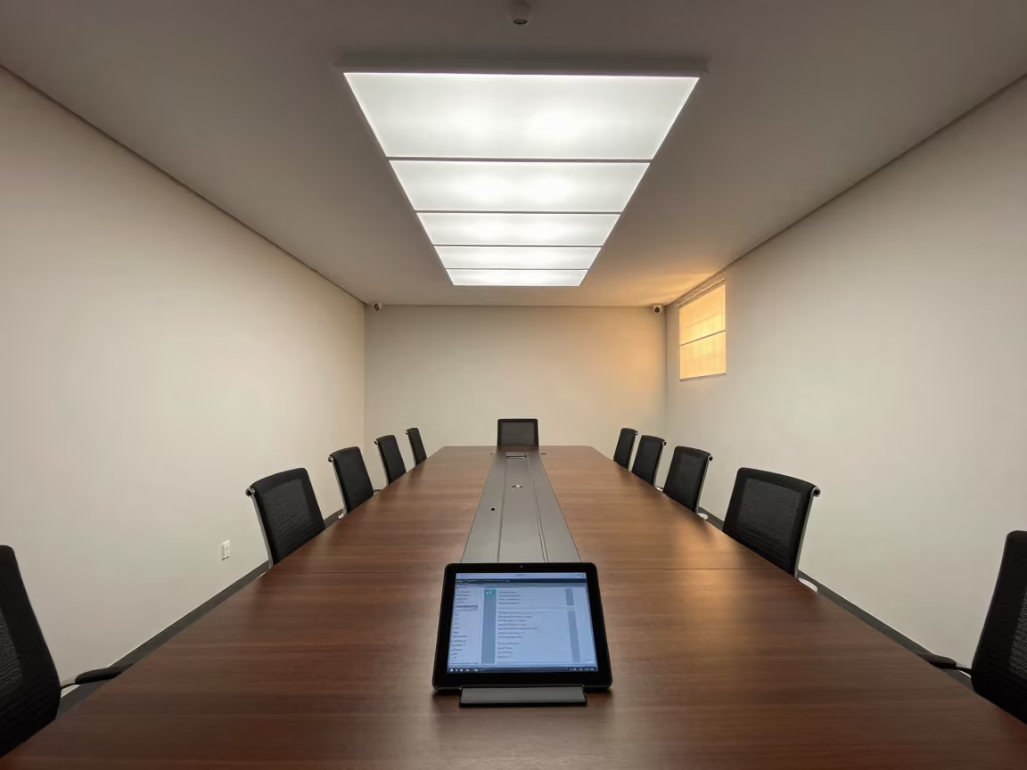 Autumn Office Tablet Dock in Antalya Conference Room in inside a conference room in Antalya