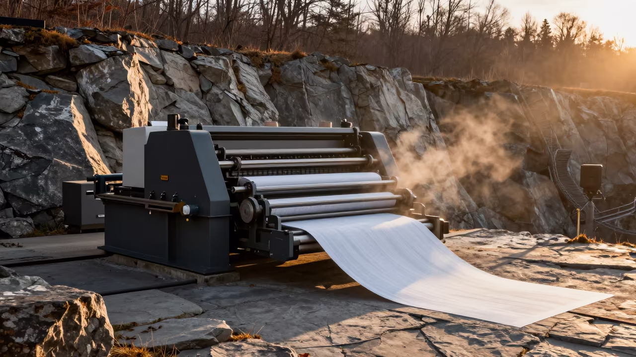 Autumn Press on Gdynia Quarry Ledge in on a quarry ledge near Gdynia