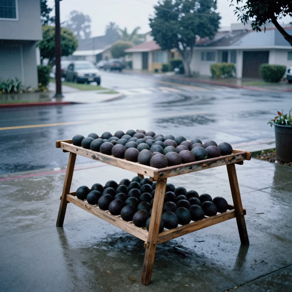 Avocados in Los Angeles in in Los Angeles, California, United States