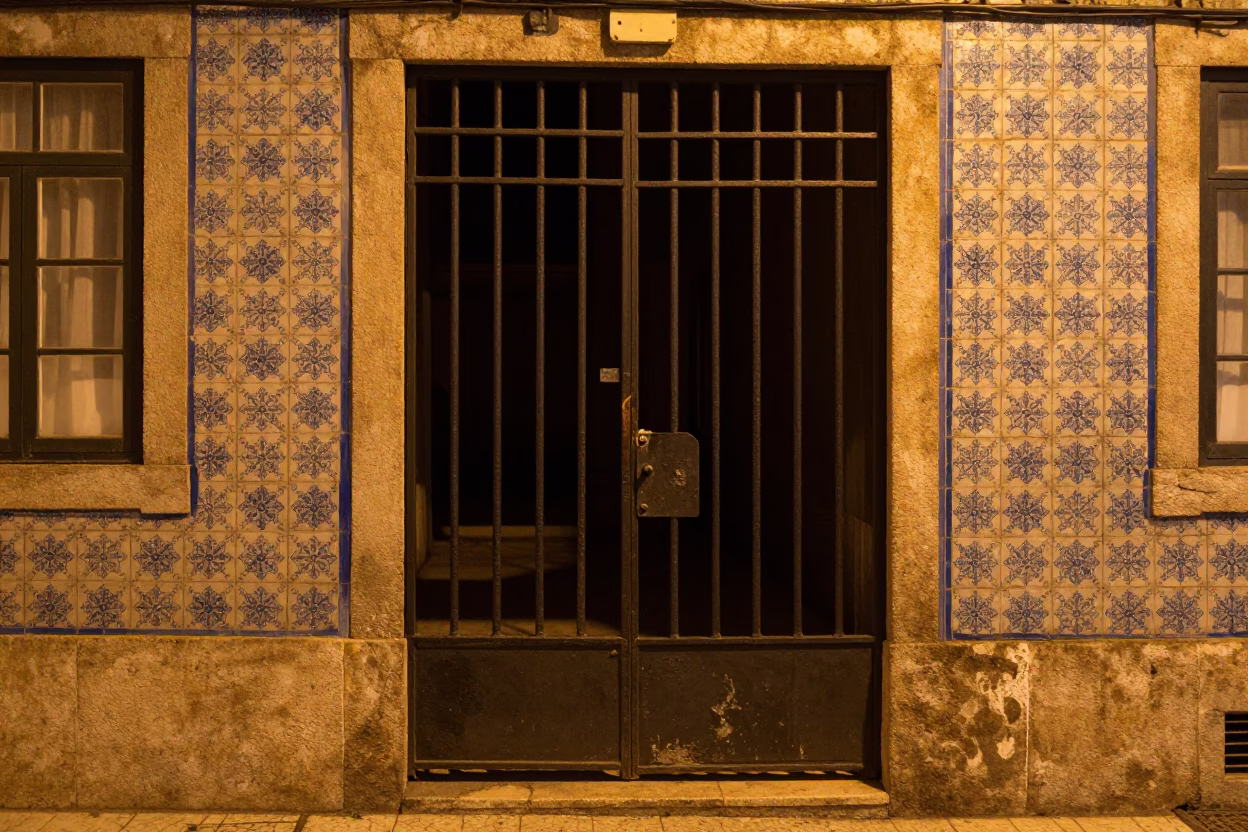 Azulejo Wall in Porto in in Porto, Portugal