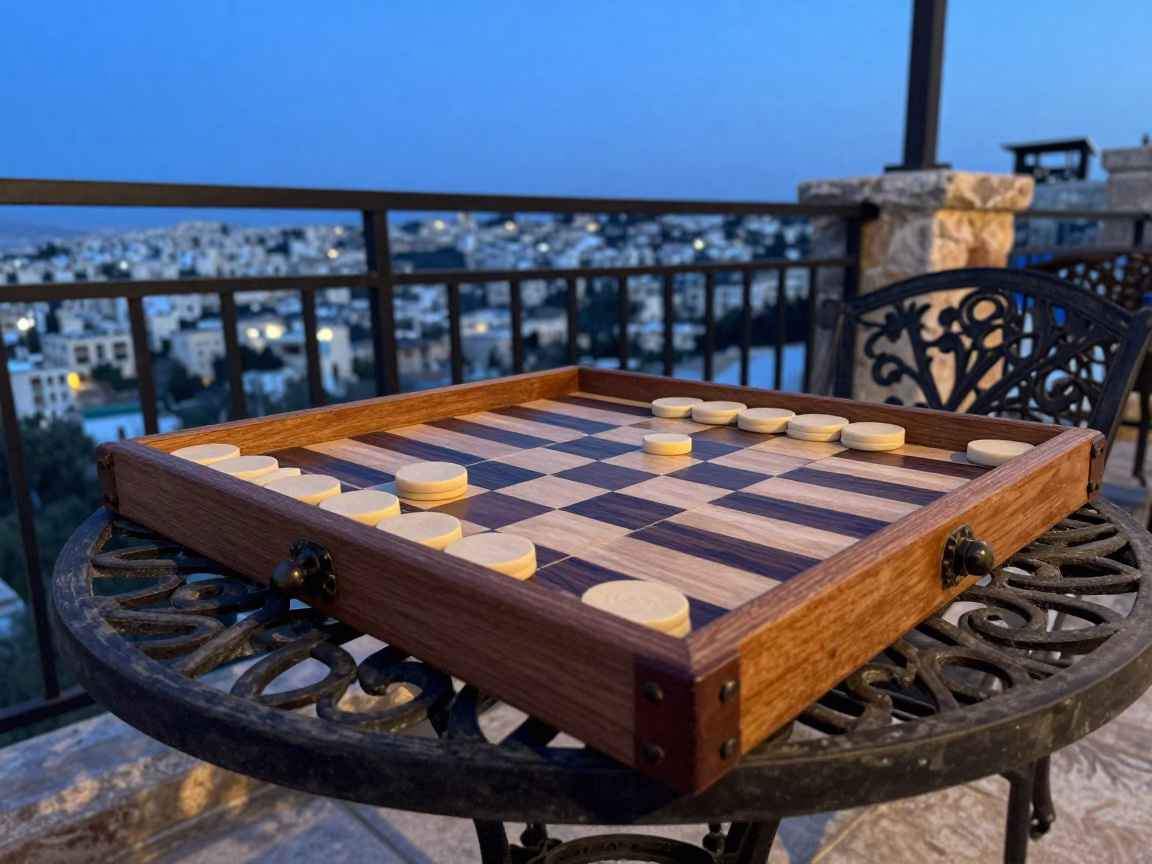 Backgammon Board in Amman in in Amman, Jordan