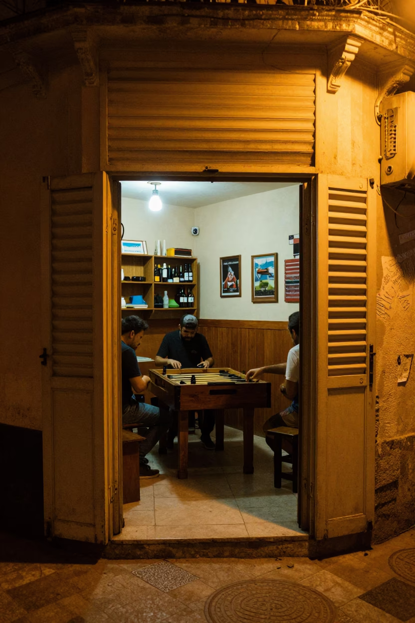 Backgammon Game in Buenos Aires in in Buenos Aires, Argentina