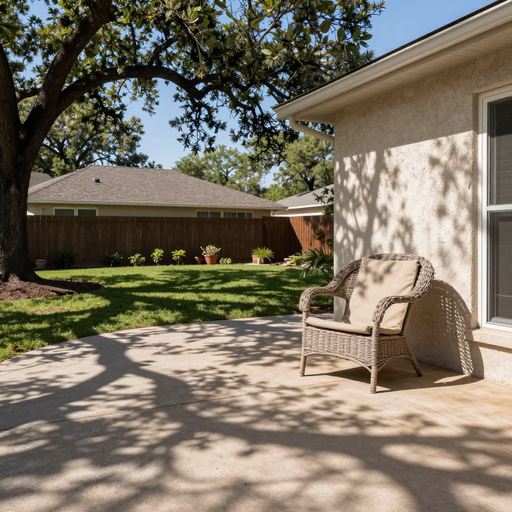 Backyard Patio in Austin in in Austin, Texas, United States