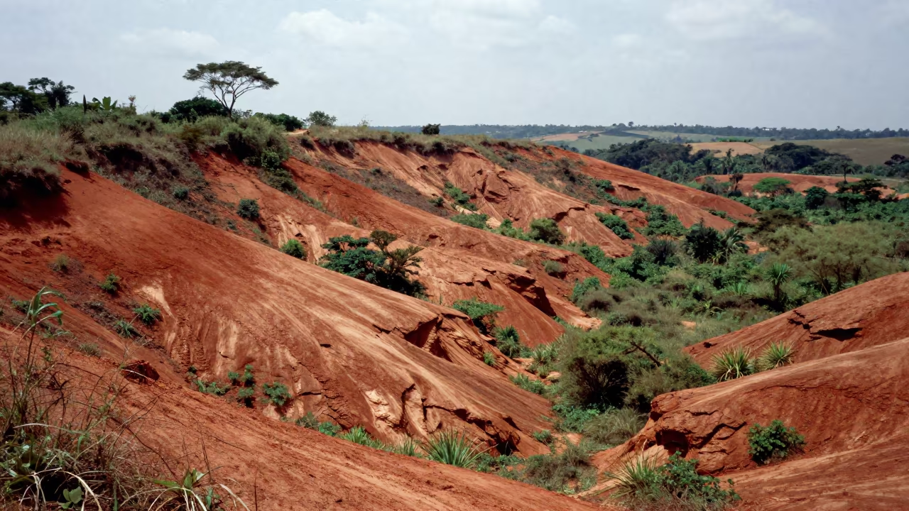 Bajada Slope Alluvial Fans São Paulo Midday in in São Paulo state