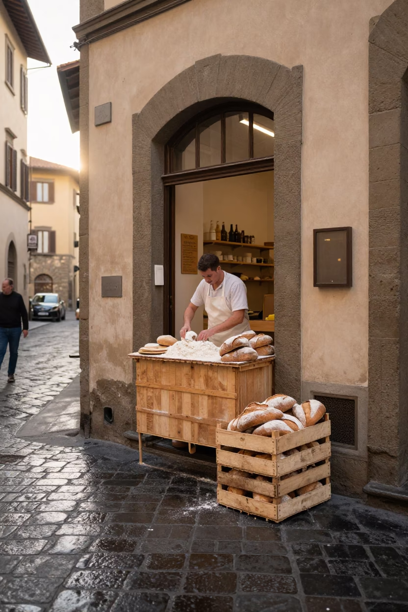 Baker Apprentice in Florence in in Florence, Italy