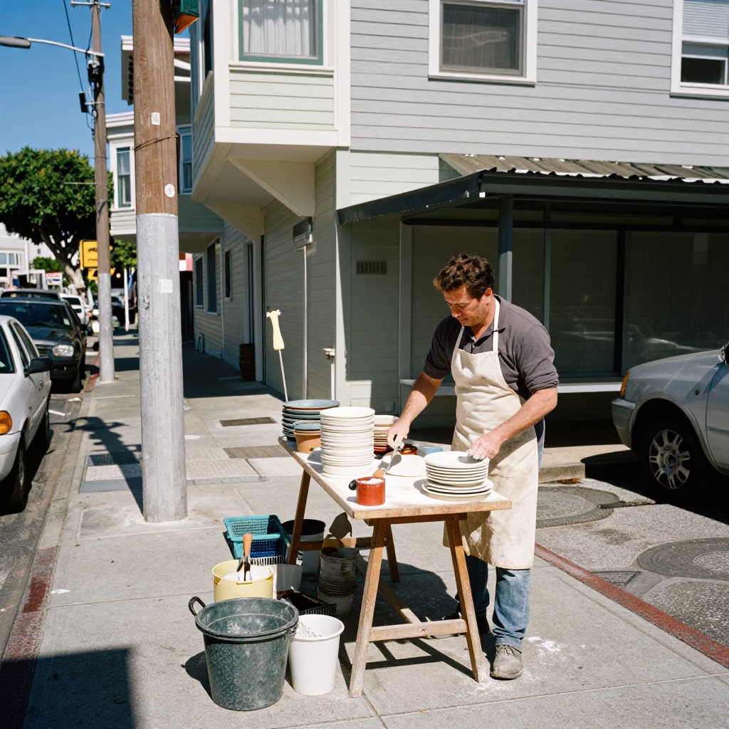 Baker in San Francisco in in San Francisco, California, United States