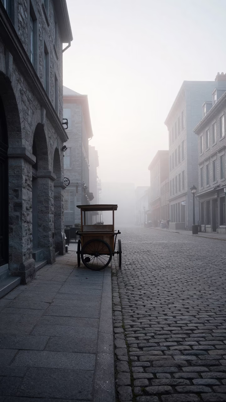 Baker's Cart in Montreal in in Montreal, Quebec, Canada