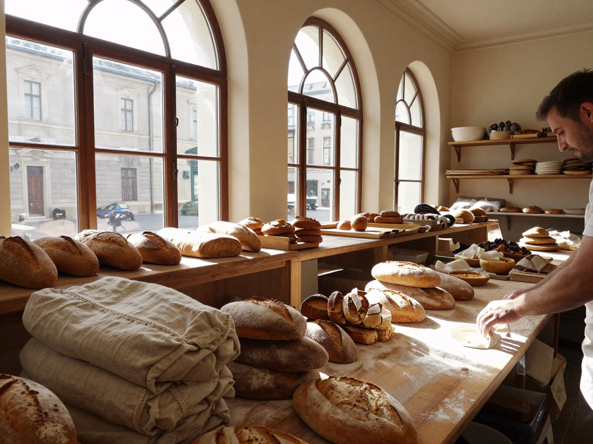 Baker's Counter in Budapest in in Budapest, Hungary