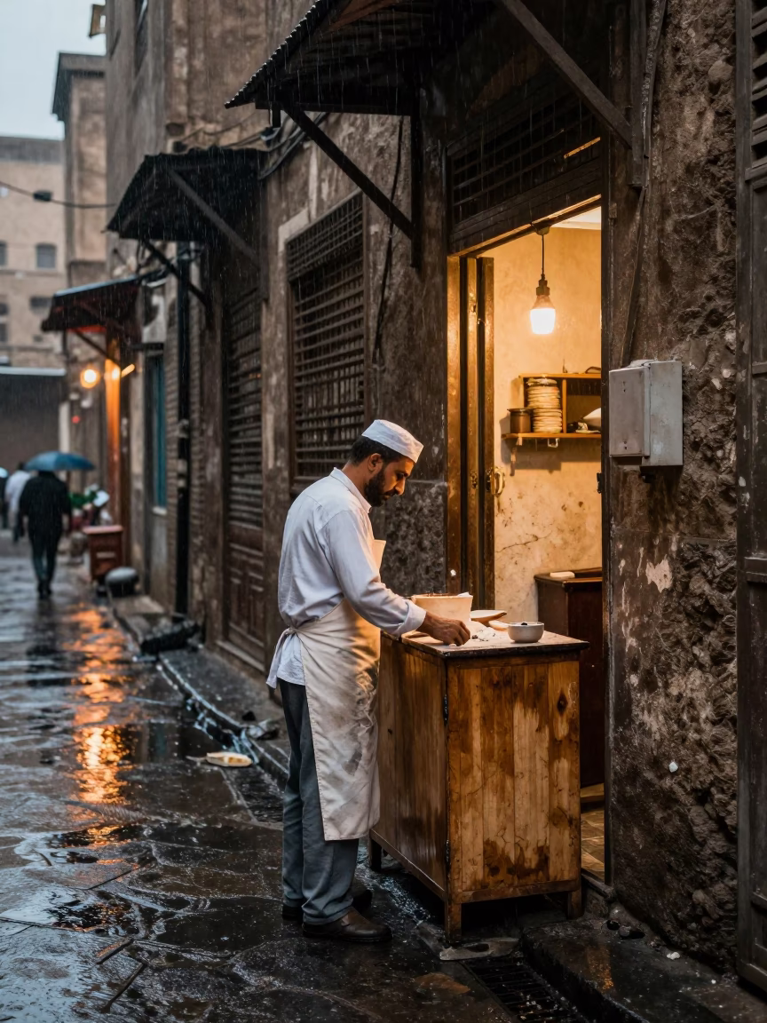 Baker Working in Cairo in in Cairo, Egypt