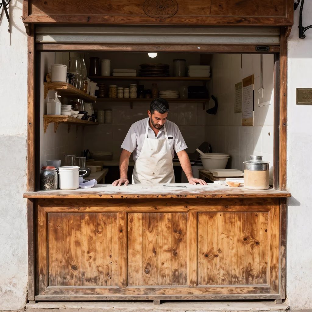 Baker Working in Casablanca in in Casablanca, Morocco