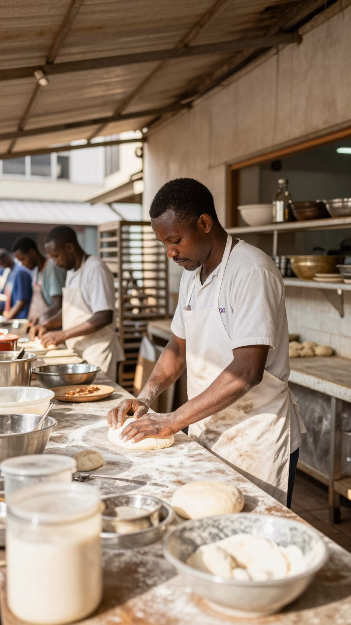 Baker Working in Nairobi in in Nairobi, Kenya