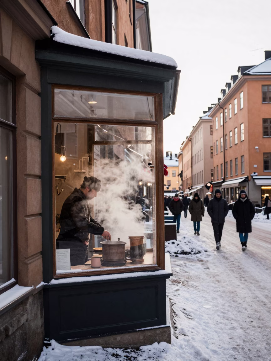 Baker Working in Stockholm in in Stockholm, Sweden
