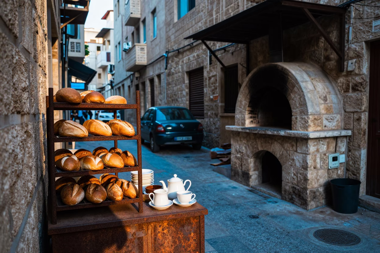 Bakery Alley in Beirut in in Beirut, Lebanon
