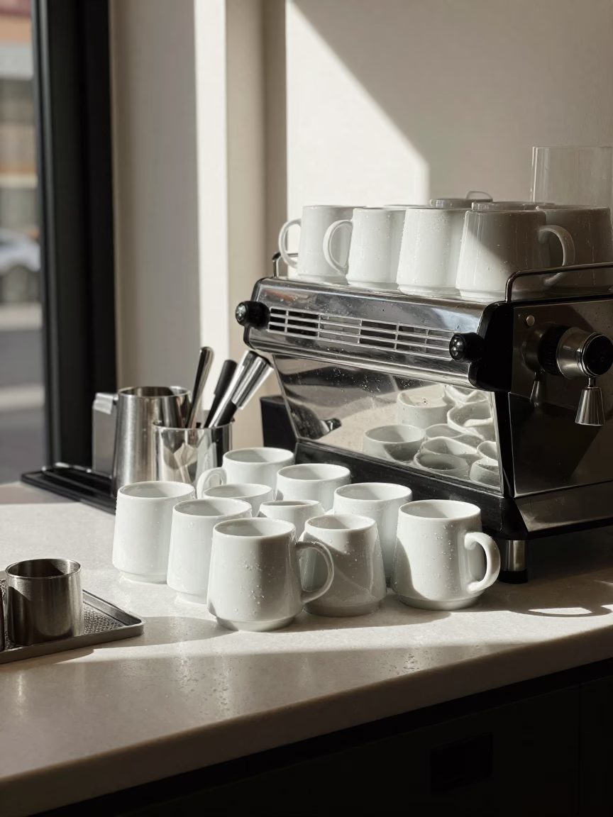 Bakery Counter in Barcelona in in Barcelona, Spain