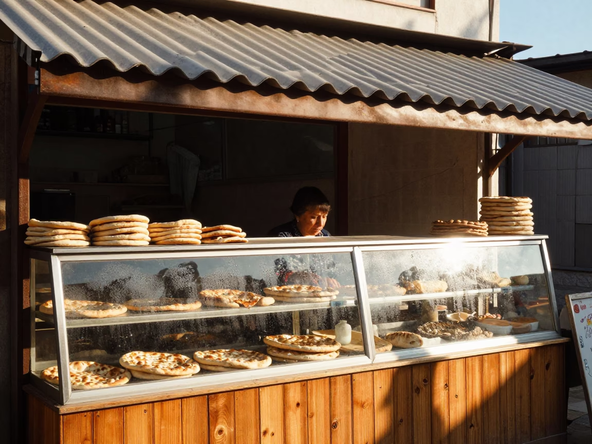 Bakery Counter in Izmir in in Izmir, Turkey
