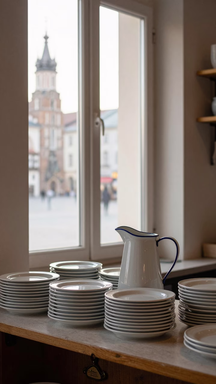 Bakery Counter in Krakow in in Krakow, Poland