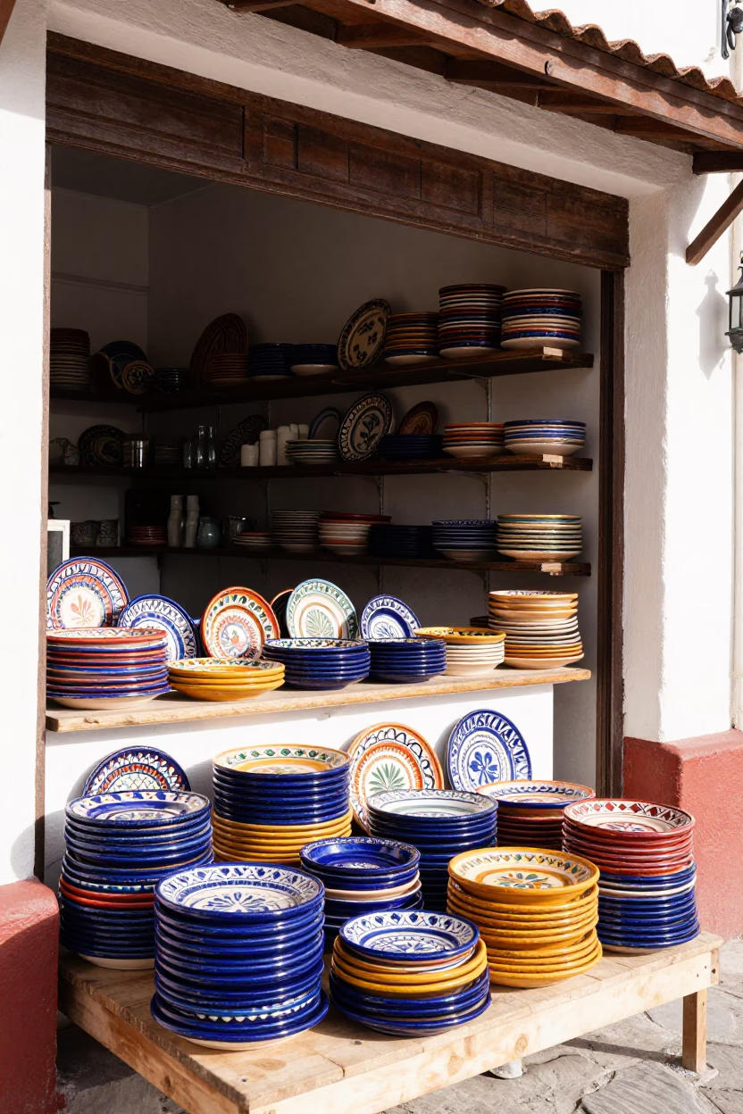 Bakery Counter in Merida in in Merida, Mexico