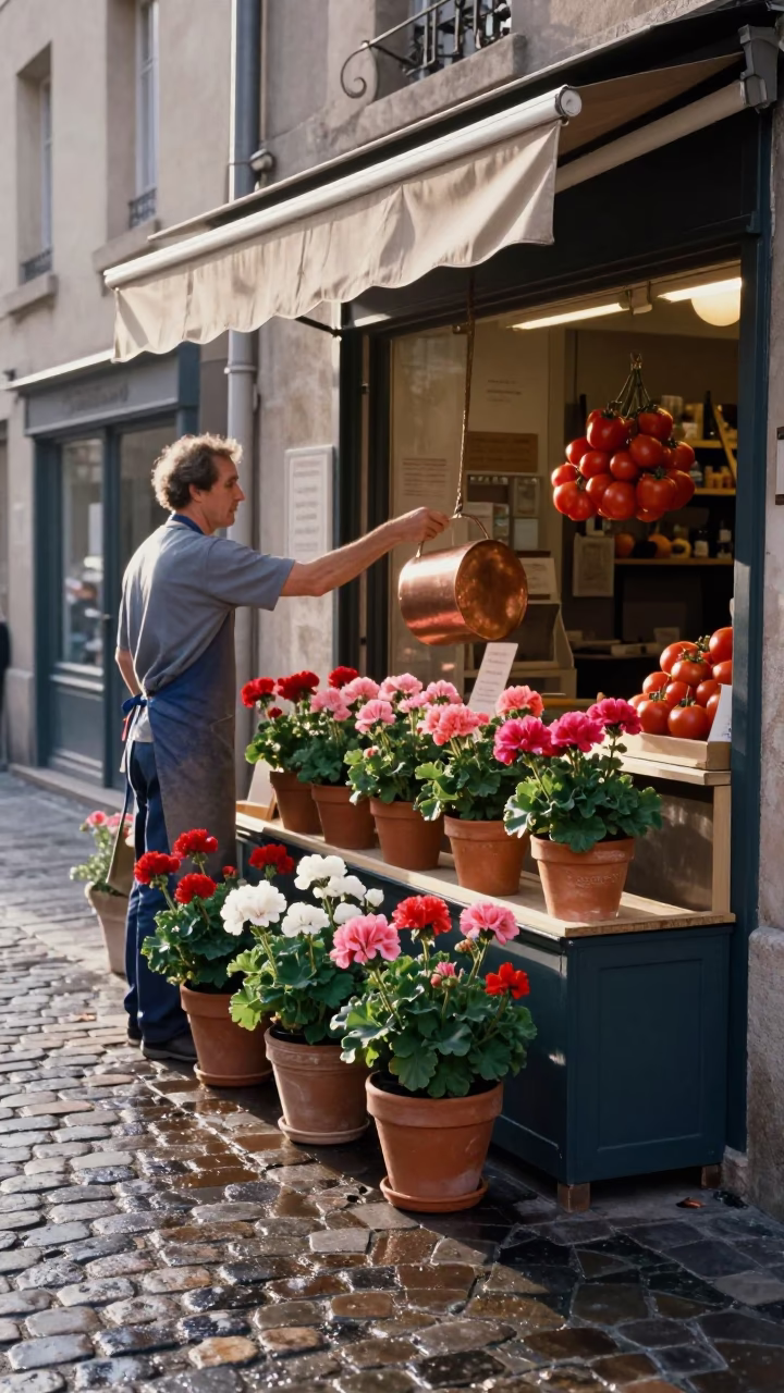 Bakery Display in Lyon in in Lyon, France