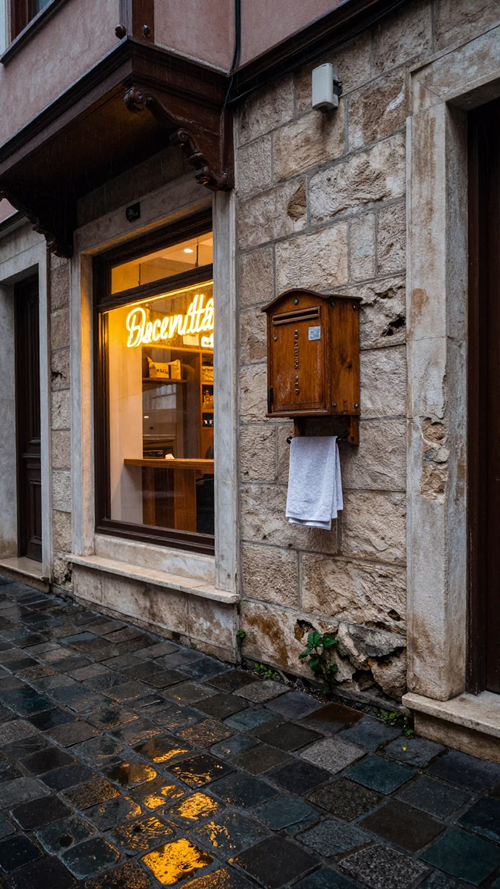 Bakery Exterior in Istanbul in in Istanbul, Turkey