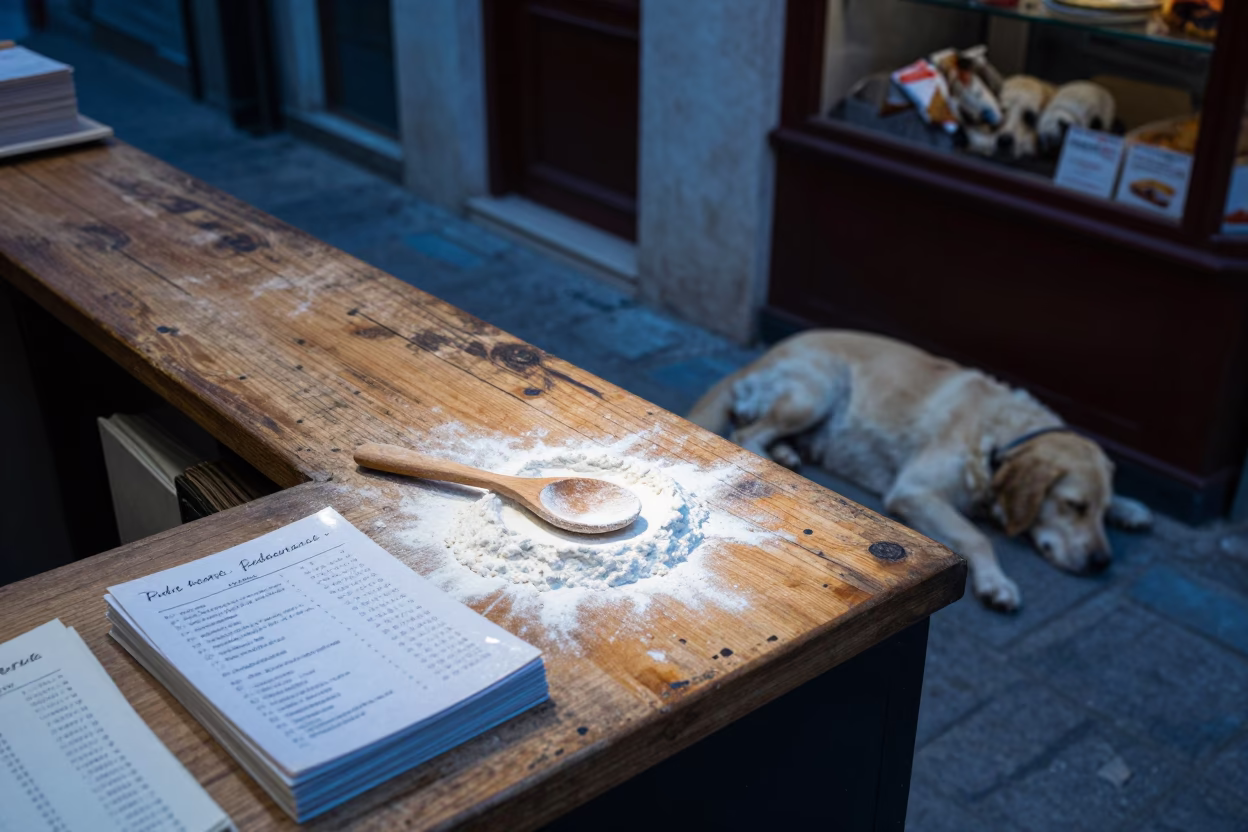 Bakery Interior in Istanbul in in Istanbul, Turkey