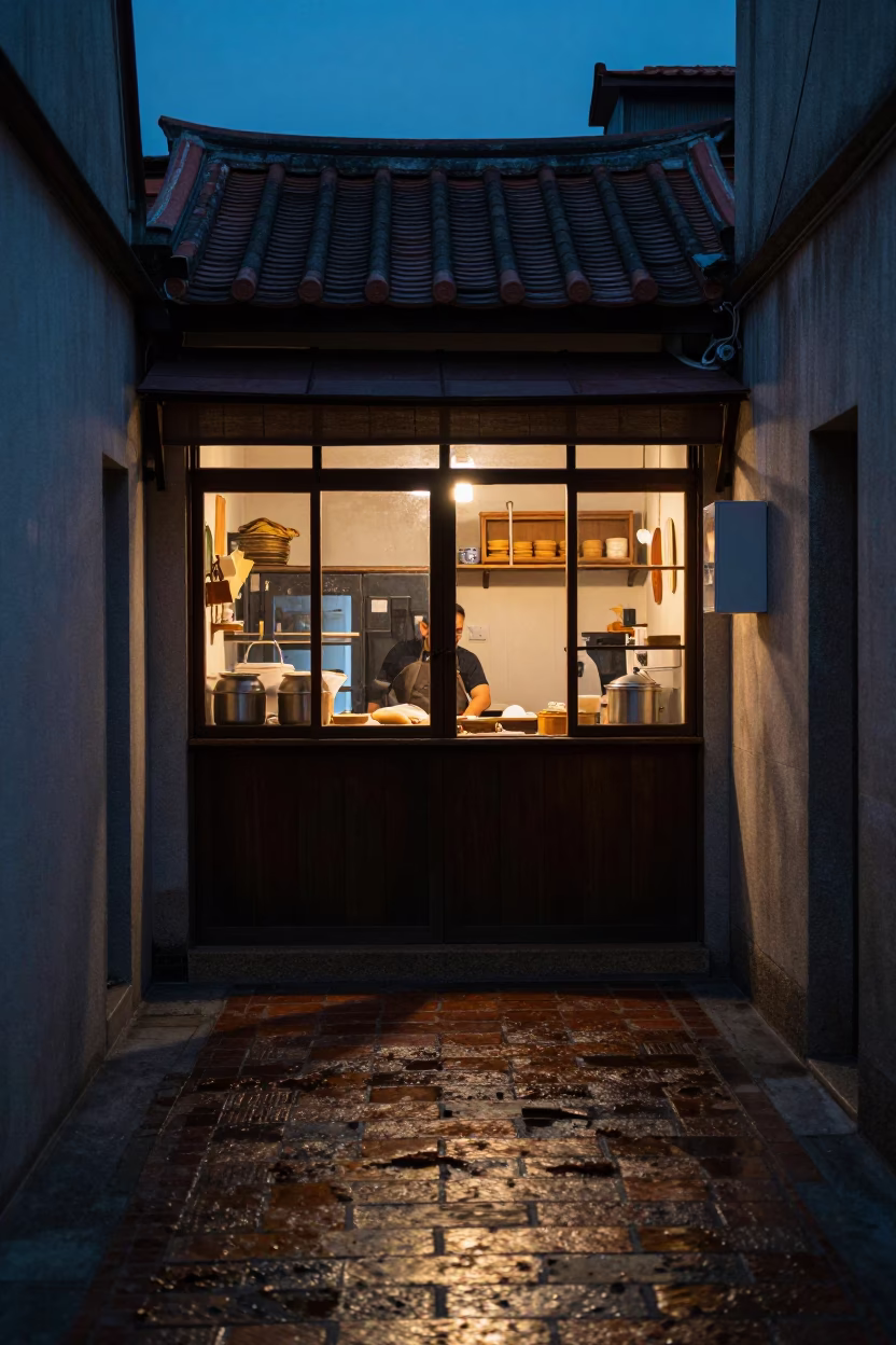 Bakery Interior in Tainan in in Tainan, Taiwan