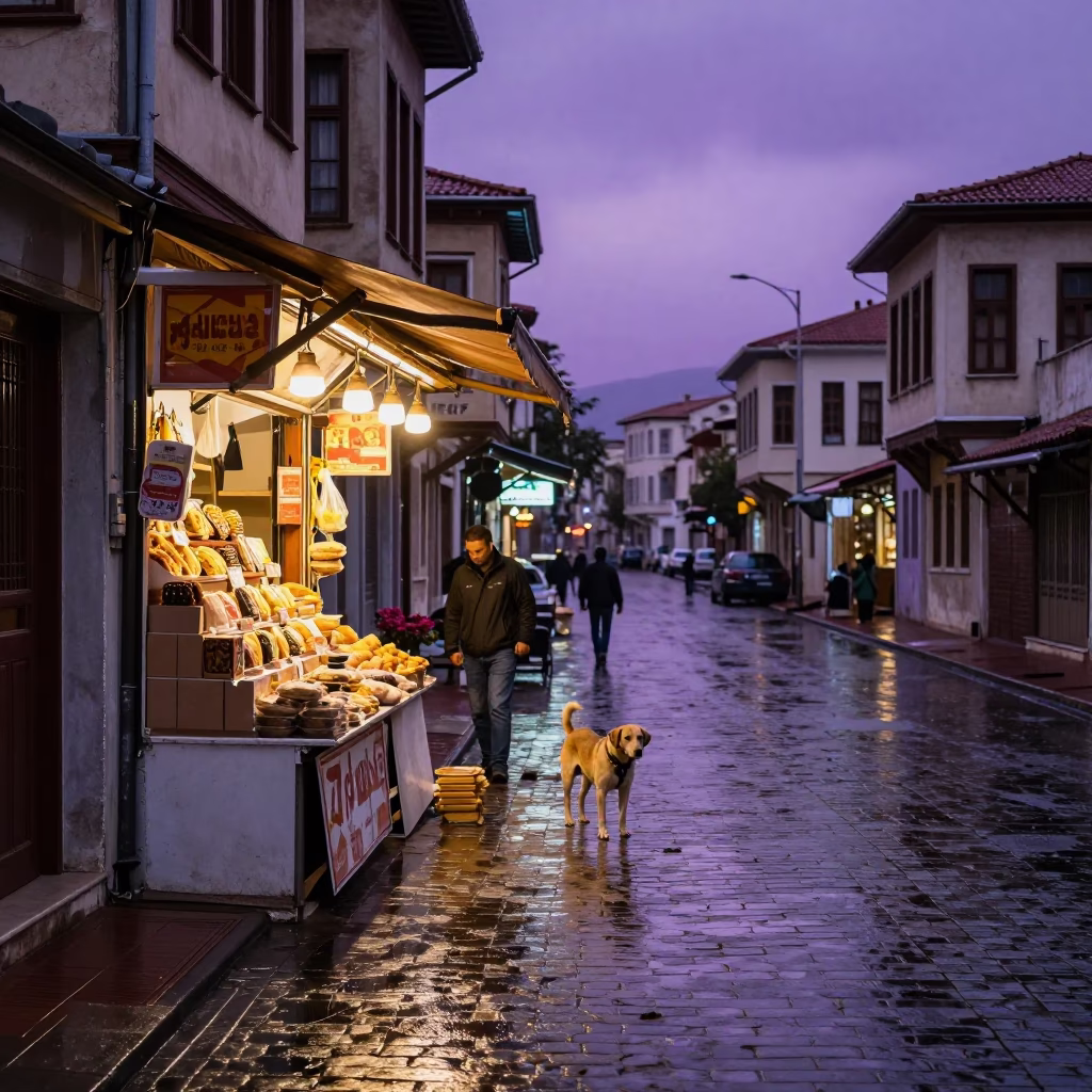 Bakery Stall in Izmir in in Izmir, Turkey