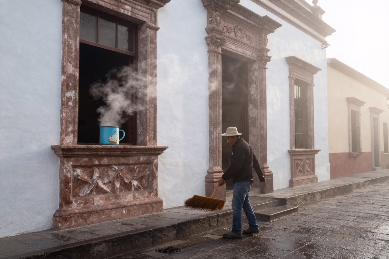 Bakery Steps in Merida in in Merida, Mexico