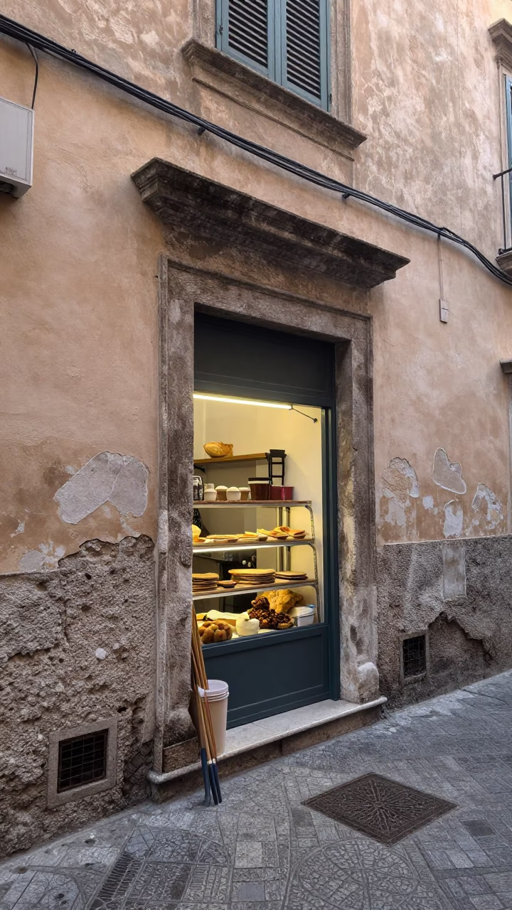 Bakery Threshold in Palermo in in Palermo, Italy