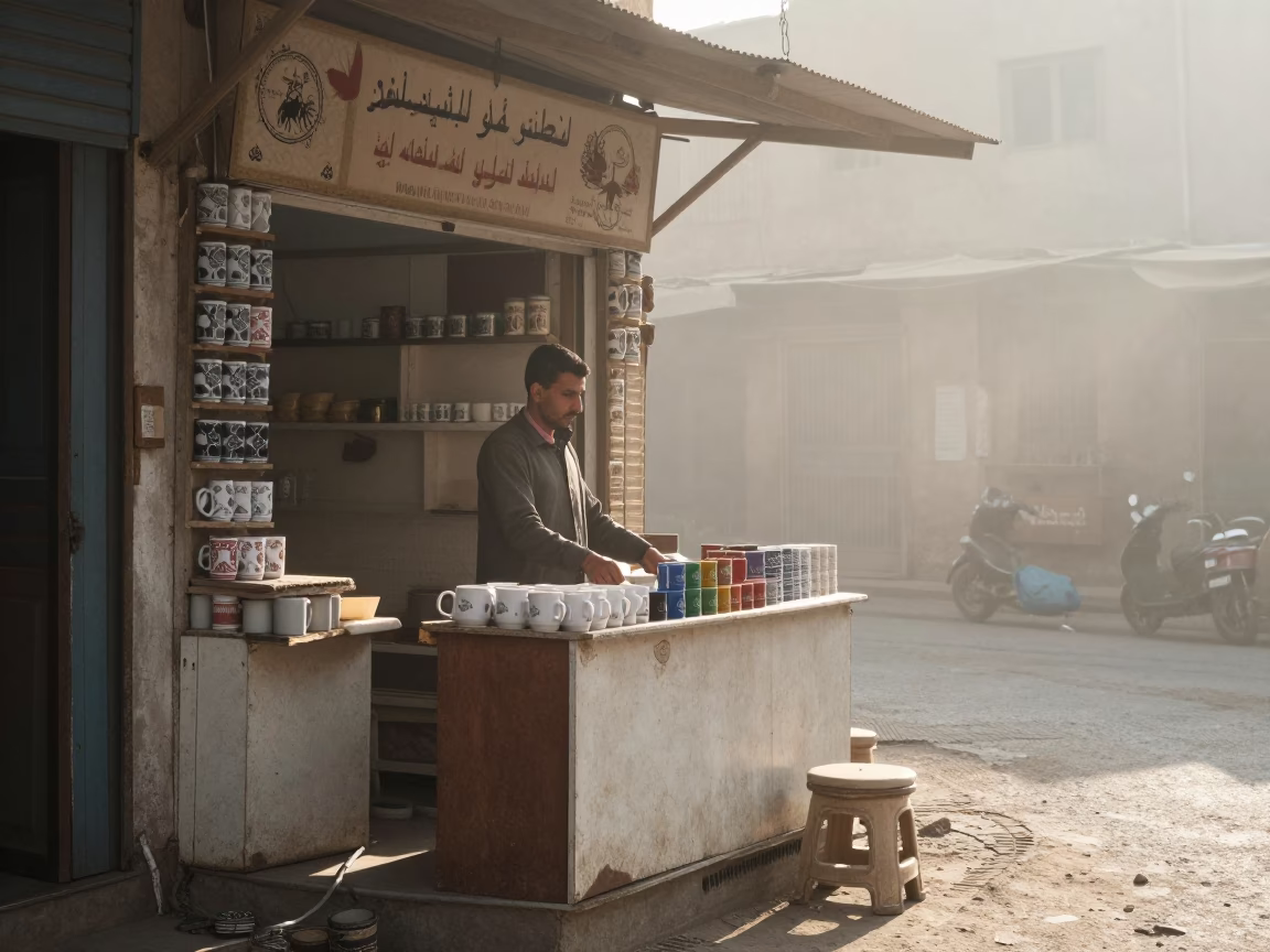 Bakery Vendor in Cairo in in Cairo, Egypt