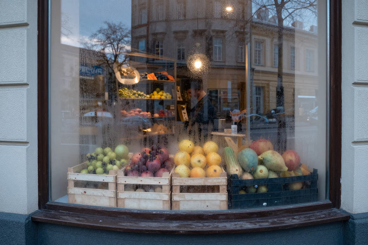 Bakery Window in Berlin in in Berlin, Germany