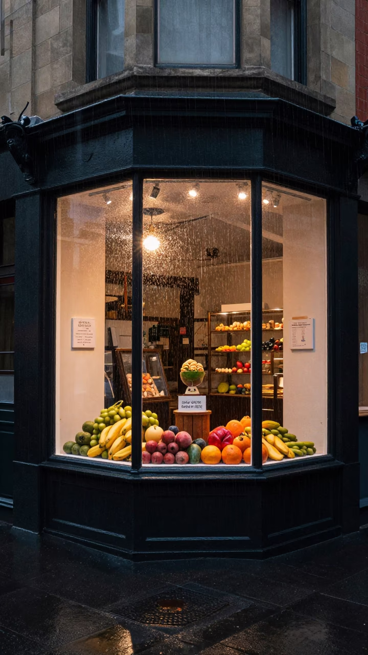 Bakery Window in Sydney in in Sydney, New South Wales, Australia