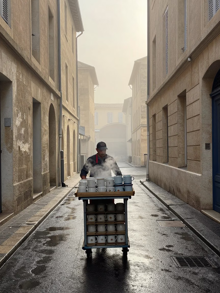 Bakery Worker in Marseille in in Marseille, France