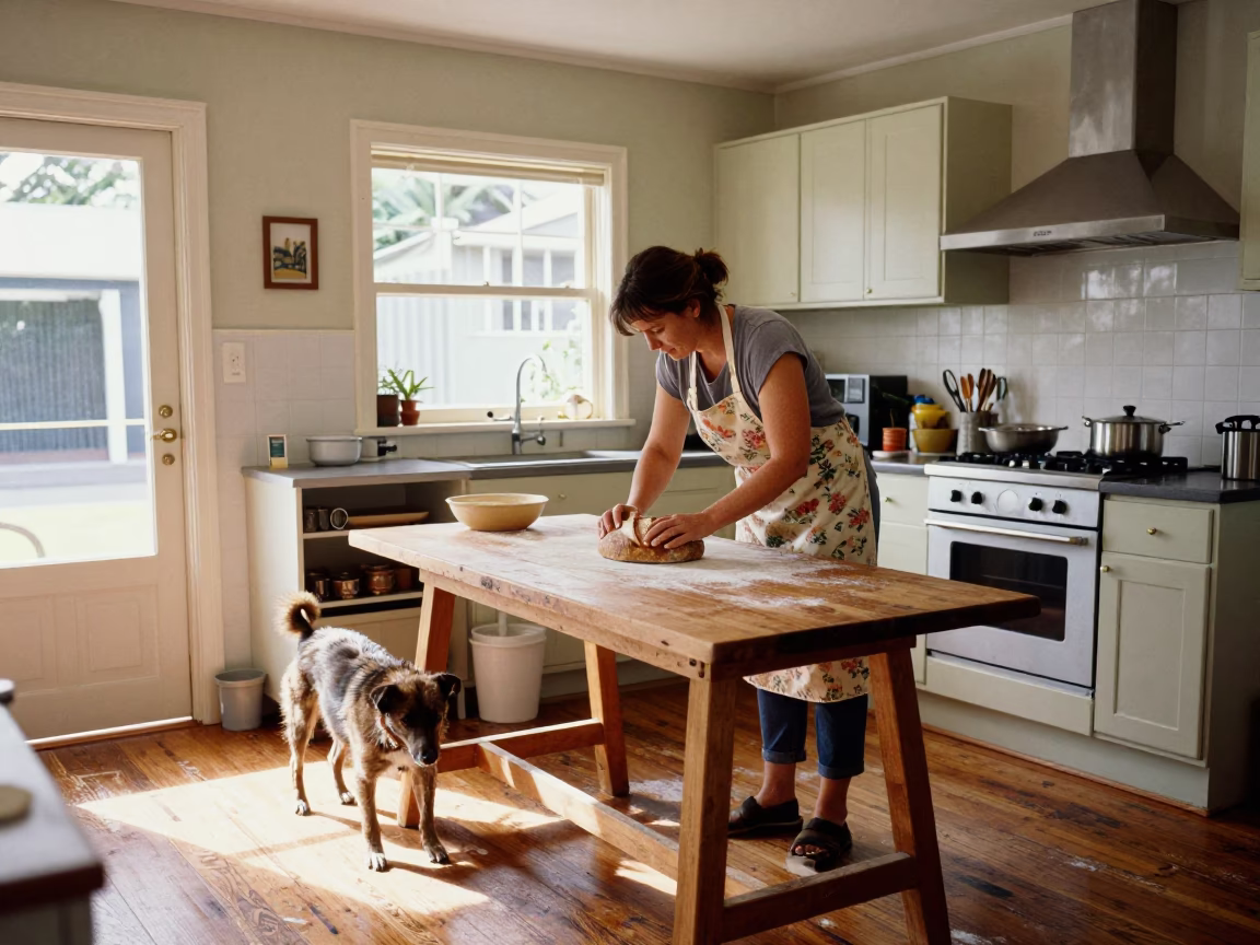 Baking Sourdough in Auckland in in Auckland, New Zealand