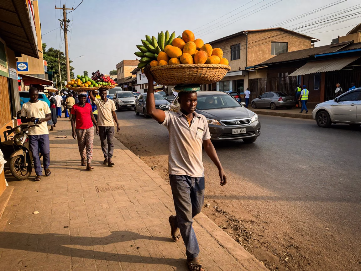 Balancing Basket in Nairobi in in Nairobi, Kenya