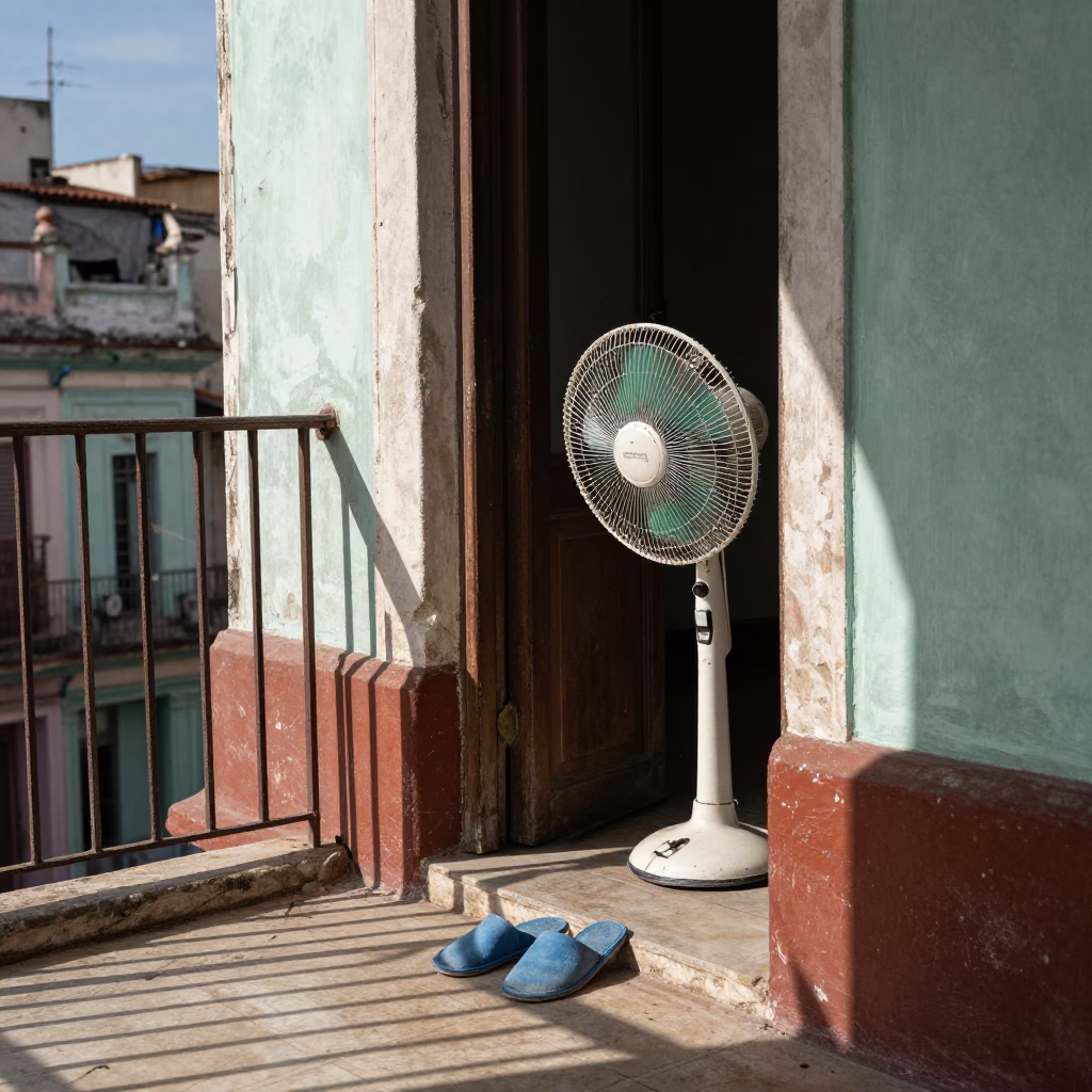 Balcony Afternoon in Havana in in Havana, Cuba