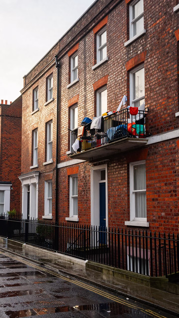 Balcony Clutter in Bristol in in Bristol, United Kingdom