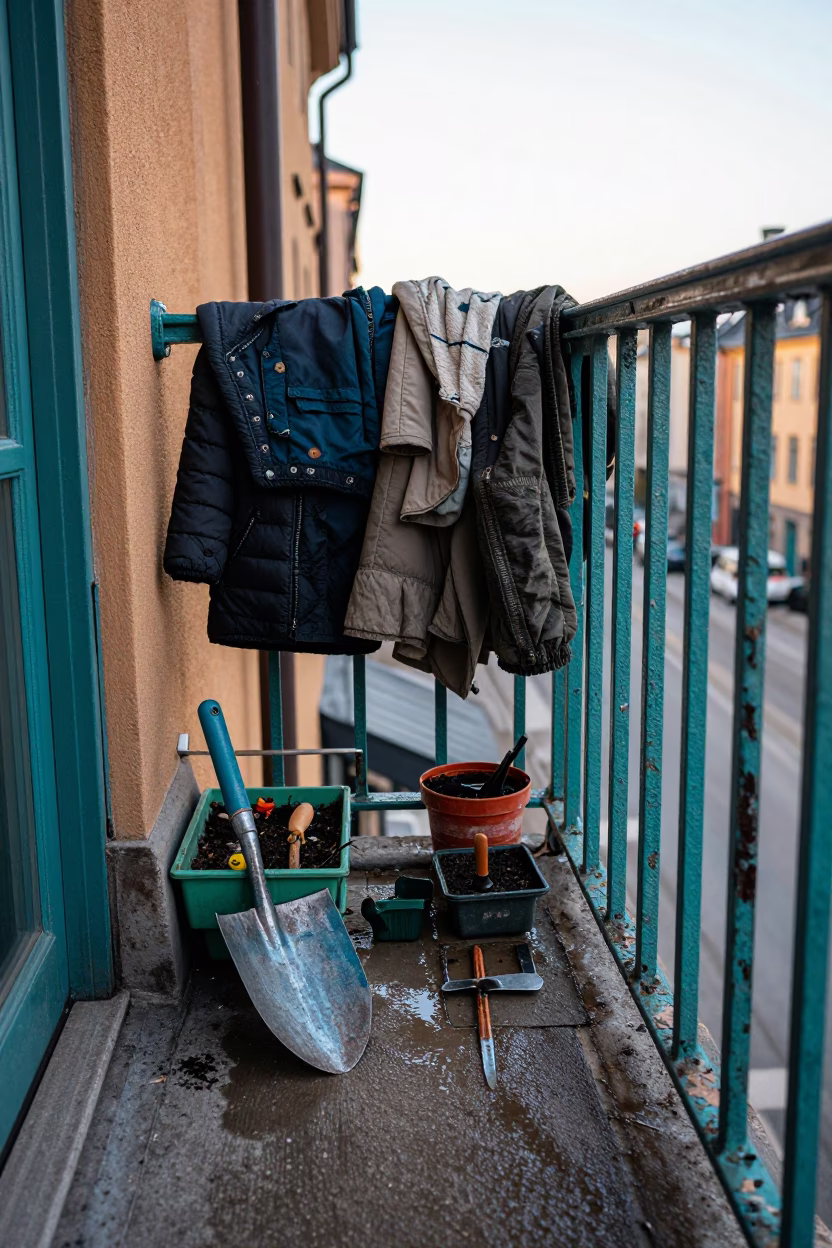 Balcony Gardening Tools in Stockholm in in Stockholm, Sweden