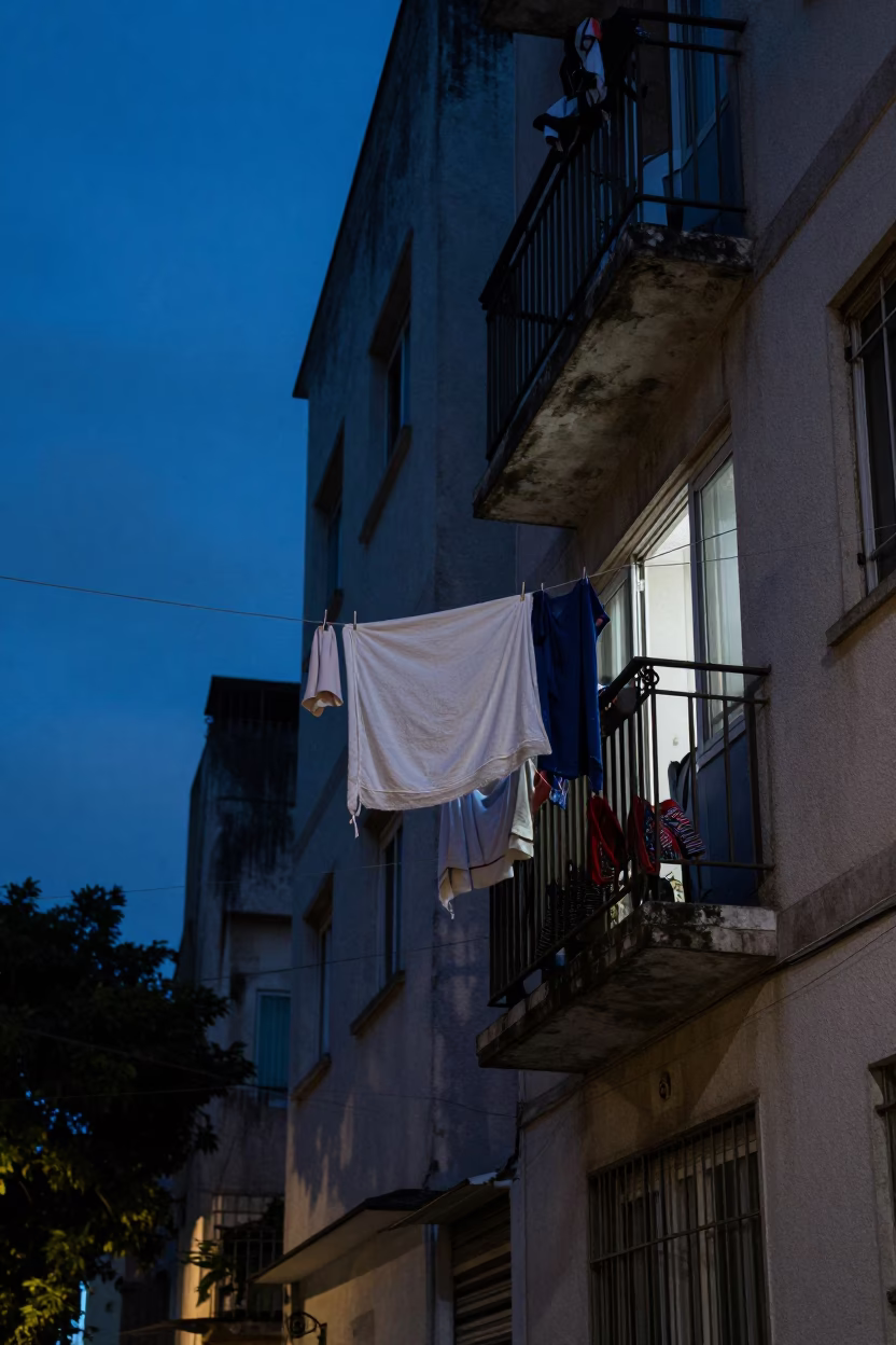 Balcony Laundry in São Paulo in in São Paulo, Brazil
