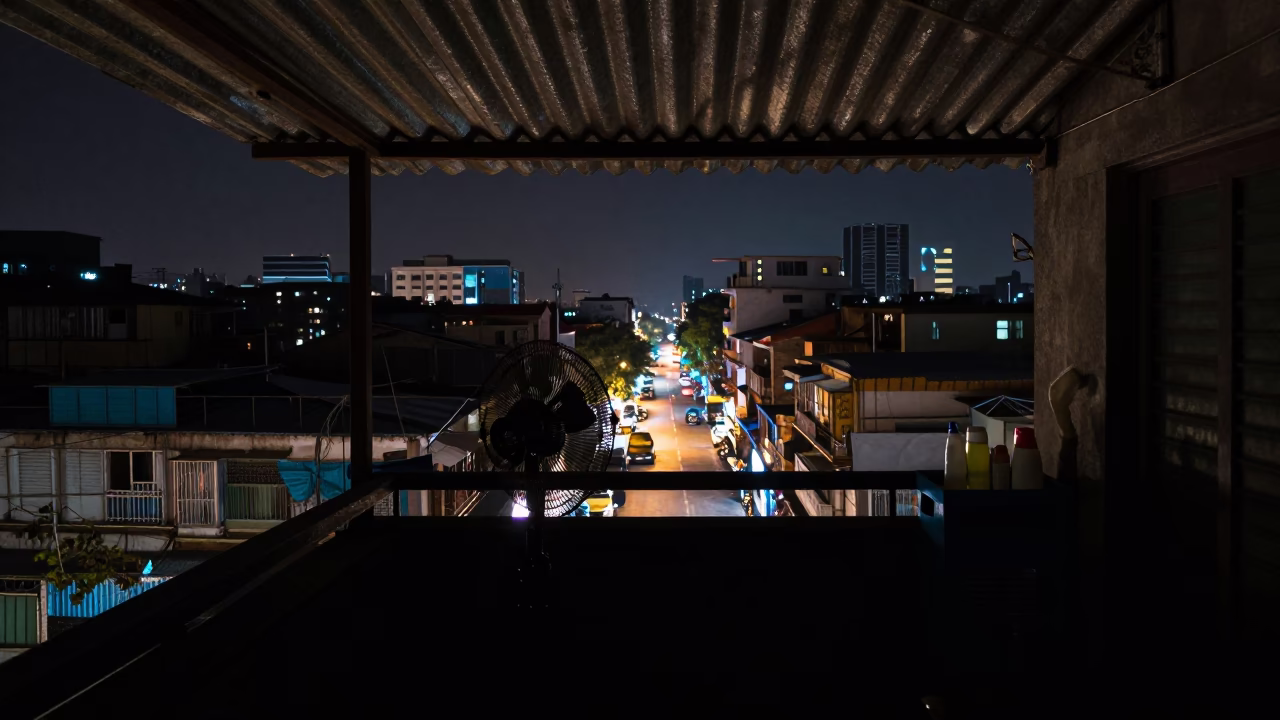 Balcony Life in Mumbai in in Mumbai, India
