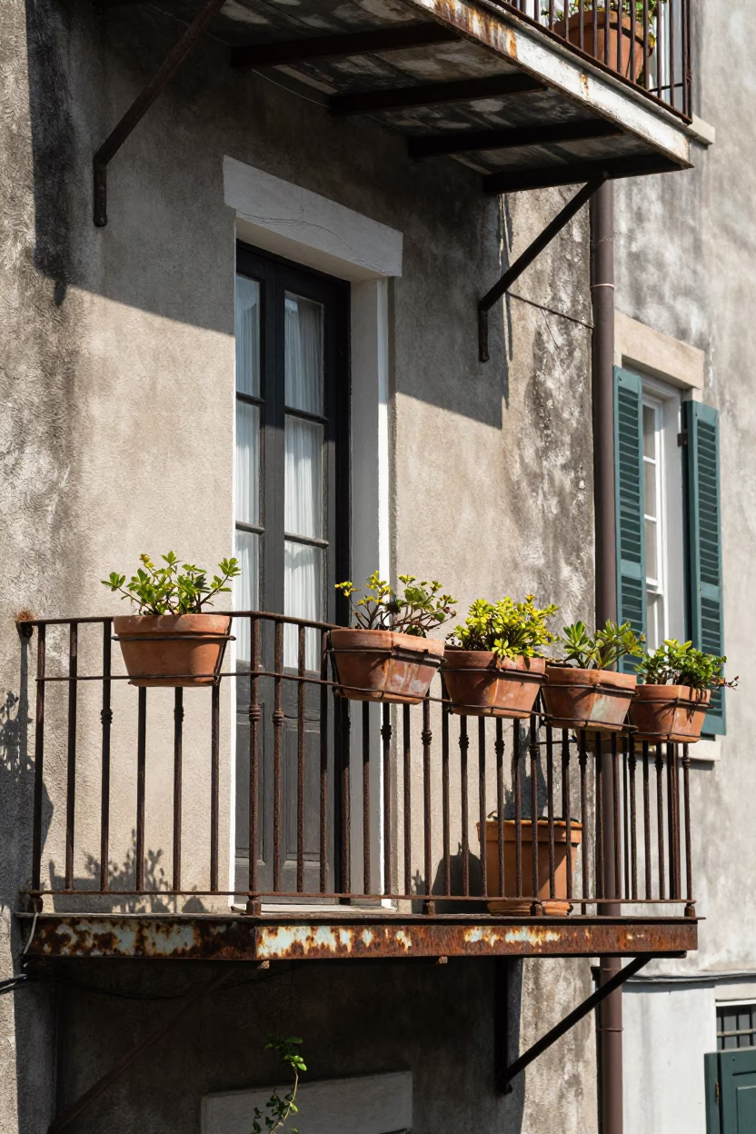 Balcony Railing in Charleston in in Charleston, South Carolina, United States