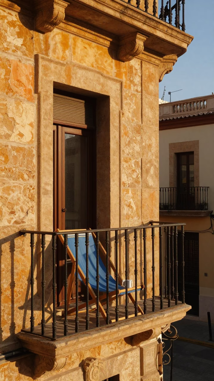 Balcony Rest in Valencia in in Valencia, Spain