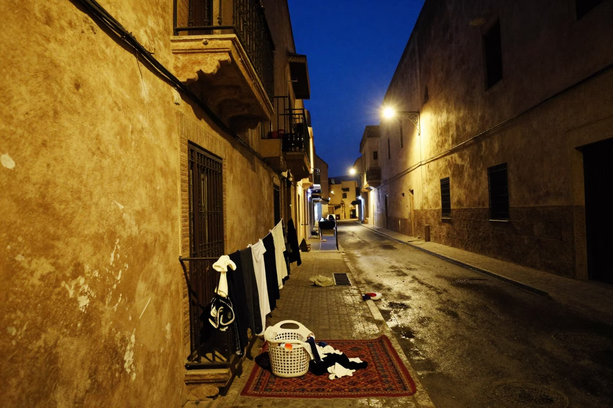 Balcony Rug in Casablanca in in Casablanca, Morocco