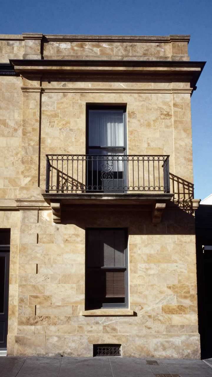Balcony Shadow in Adelaide in in Adelaide, South Australia, Australia