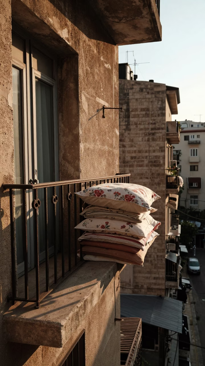 Balcony Sill in Beirut in in Beirut, Lebanon