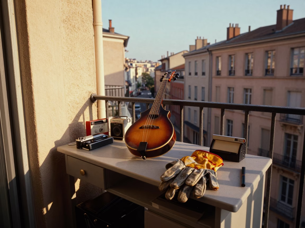 Balcony Workspace in Lyon in in Lyon, France
